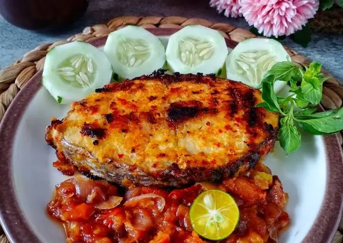 ikan tenggiri bakar