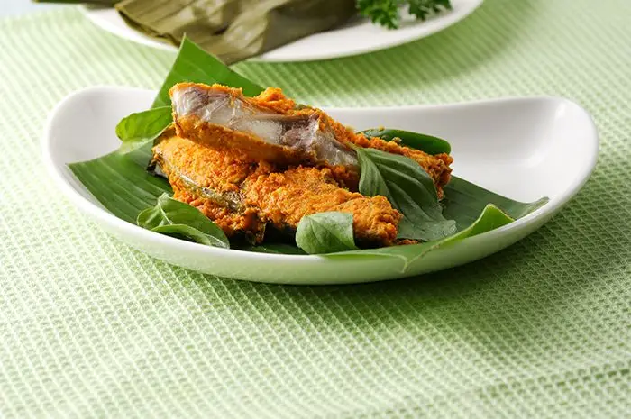 ikan tenggiri pepes