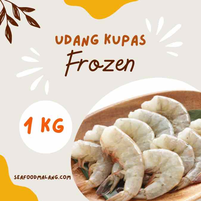 Udang Kupas Frozen 1kg – Impian Pencinta Seafood!