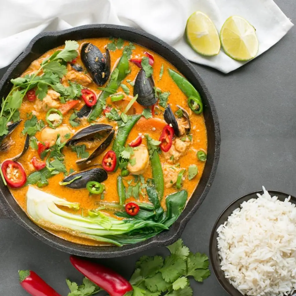 thai fish curry